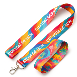 Glossy Polyester Lanyard