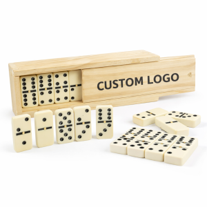 Domino Set  with Wooden Case