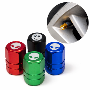 Aluminum Tire Valve Cap Set