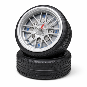 Tire Wheel Clock