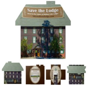 Endless Folding Card - House Shape