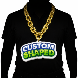 Foam Pendant with Necklace