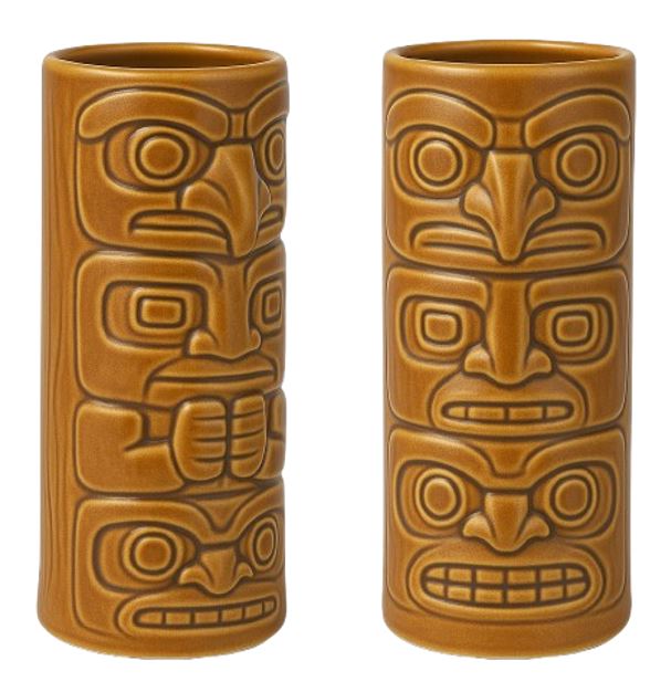 Custom Shaped Tiki Mug